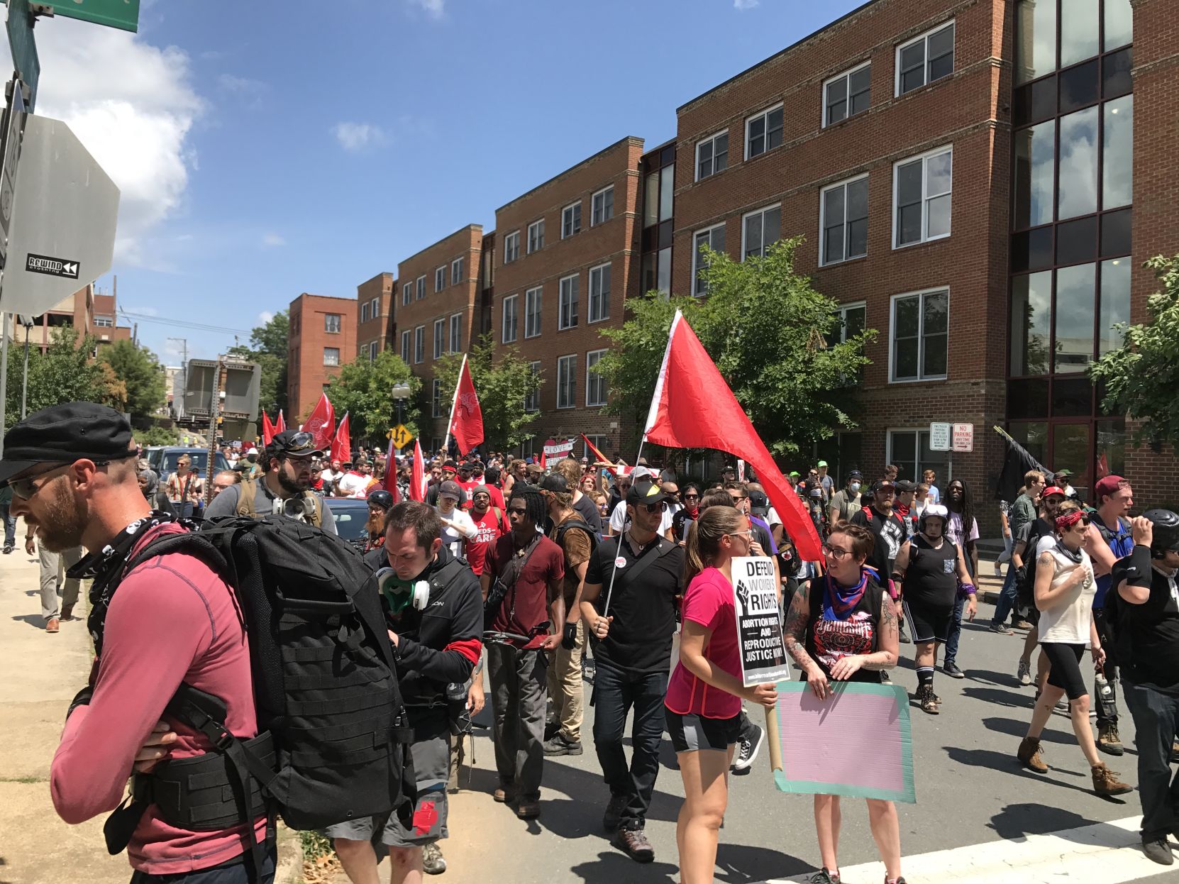 Cville counter protesters